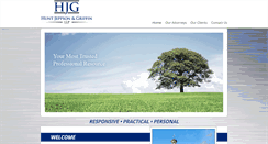 Desktop Screenshot of hjg-law.com